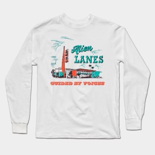 Alien Lanes ∆ Retro Style Original Design Long Sleeve T-Shirt